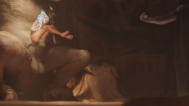 Ahsoka and Rancor (ZMSFM)